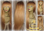 Blac Chyna Wig China Chinese Bangs Virgin Hair Honey Ombre Straight Hair Highlights Balayage Lace Blonde Wig 27 613 platinum dark roots