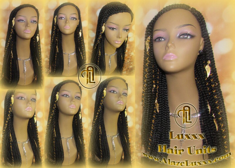 4x4 Lace Closure Fulani Cornrow Braid Wig French Braids Tribal Goddess Braids Black  Lemonade Feed in Box Braids Swim Wig Gym